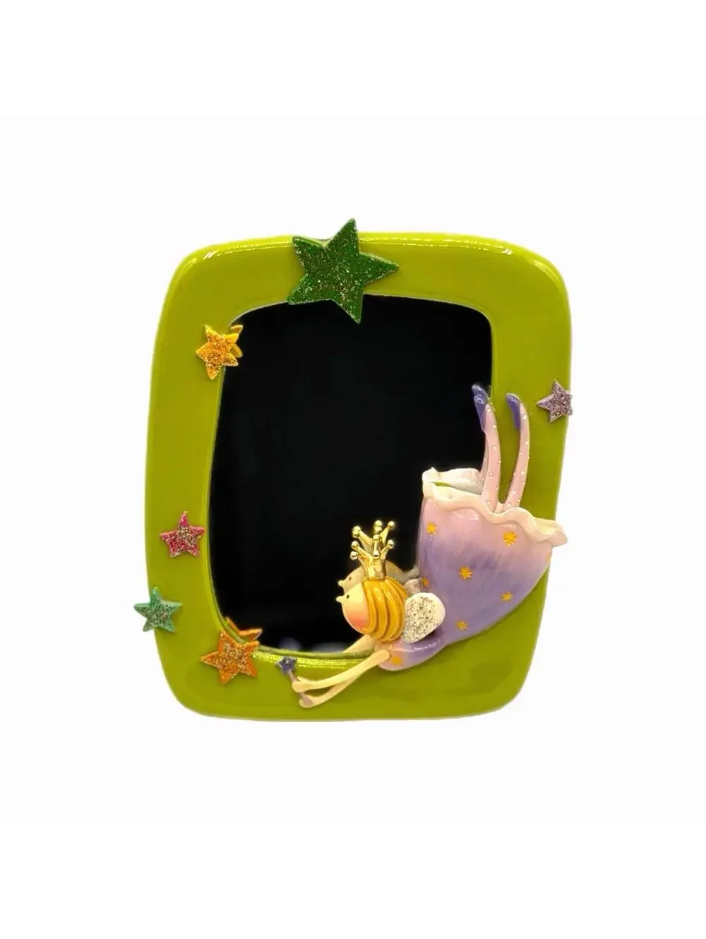 Delton Products Fairy Princess Green 3D Resin Mirror – Y2K-Style